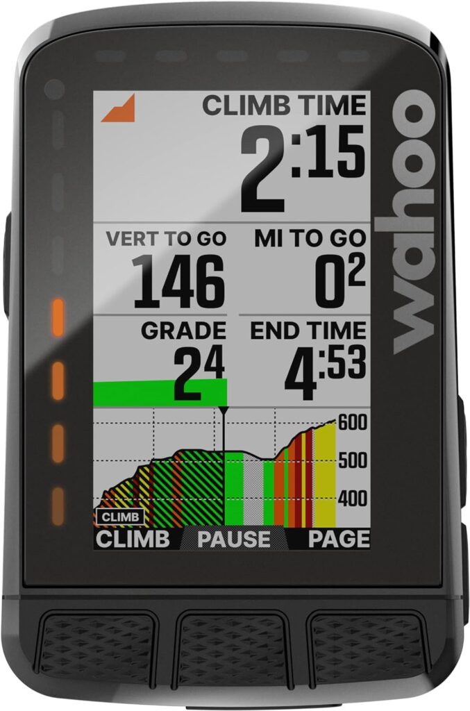 Wahoo Bike Computer Sensor and Metrics