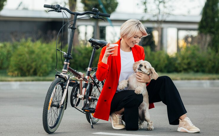 dog care after bike ride